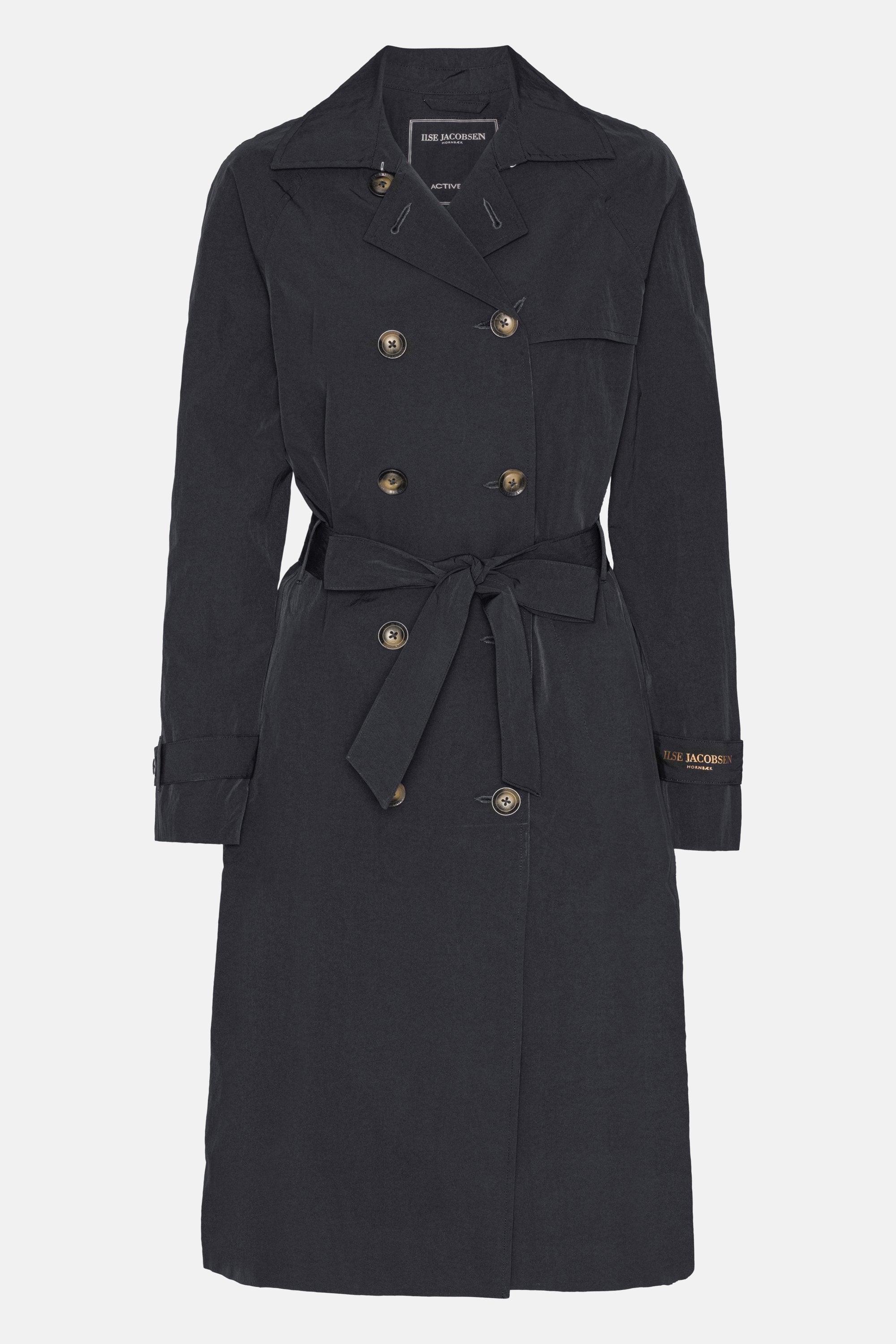 Technical Trench Raincoat - Dark Indigo